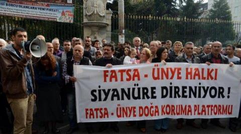 İstiklal'de Siyanürlü Altın Arama Protestosu