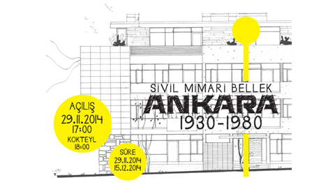 "Sivil Mimari Bellek Ankara: 1930-1980"