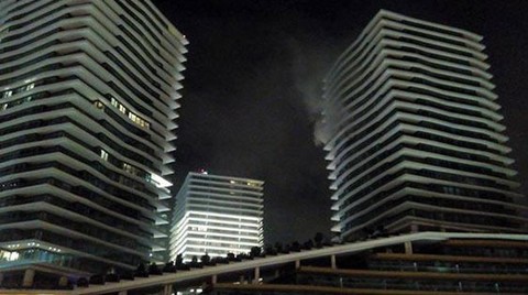 Zorlu Center'de Öldüren Yangın