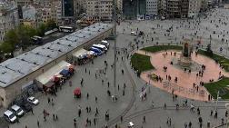Beton Yığını Taksim'e 'Yeşil Saksıdan Adacıklar'!