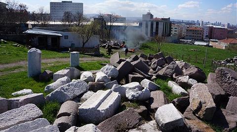 Roma Hamamı Açık Hava Müzesi'nde Atık Yakma Skandalı 