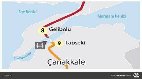 Çanakkale Boğaz Geçişi Köprüsü için İhale Süreci Başlıyor