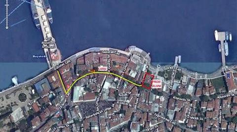 Büyükada'da İçki İçilen Mekanların Olduğu Bölgeye Cami Yapılıyor