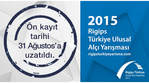 Rigips Türkiye Ulusal Alçı Yarışması