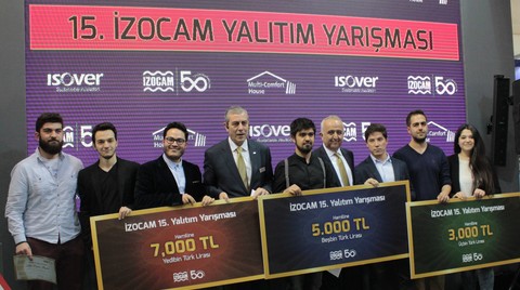 İzocam Yalıtım Yarışması Kazananları Ödüllerini Aldı