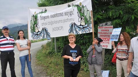 Şantiyede Pazarlık Davetine Protesto