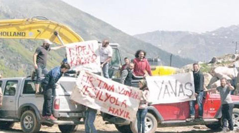 Karadeniz'de 'Yeşil Yol' Projesine İsyan