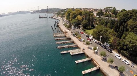 Boğaz Emirgan'da 8 Metre Daraldı