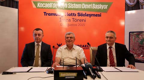 Kocaeli'ye 114 Milyon Liralık Tramvay Hattı