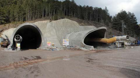 Ilgaz Dağı Tüneli'nde Sona Geliniyor