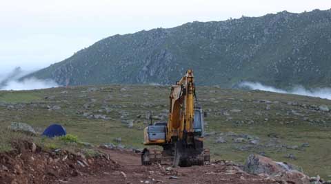 Vatandaşlar Yeşil Yol Projesinin Çevreyi Bozmasından Endişeli