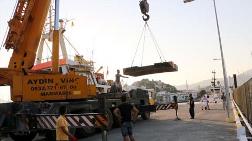 Marmaris'ten İsrail'e Beton Yüzer İskele 