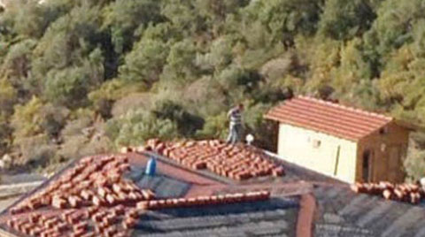 Kaş'ta Yargı Kararına Rağmen  İnşaat Sürüyor