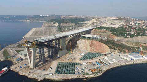 İzmit Körfez Geçiş Köprüsü Mart 2016'da Açılacak