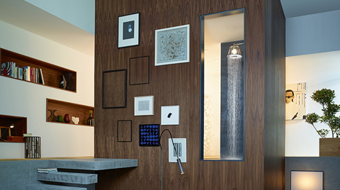 Nendo'nun Tasarladığı Axor LampShower, Işık ve Suyu Bir Araya Getiriyor