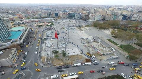 Taksim Meydanı İşte Böyle Görüntülendi!