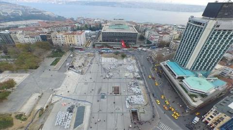 Taksim Meydanı İşte Böyle Görüntülendi!