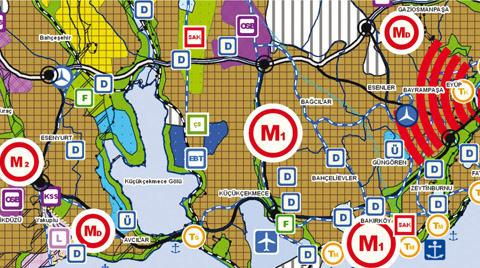 Üst Plan İlişkileri Yönüyle Basın Ekspres Yolu ve Yakın Çevresi 
