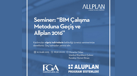 BIM Çalışma Metoduna Geçiş ve ALLPLAN 2016