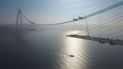3. Boğaz Köprüsünde Birleşmeye 391 Metre Kaldı