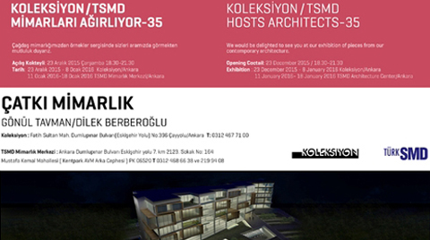 Koleksiyon/TSMD, Çatkı Mimarlık'ı Ağırlıyor