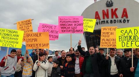 Fikirtepe'de Arsa Sahipleri İsyan Etti