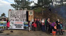 Köylüler Melen'de Çöp Nöbeti Tutuyor