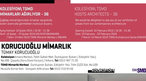 Koleksiyon/TSMD, Korucuoğlu Mimarlık'ı Ağırlıyor