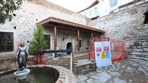 Şirince'deki Tarihi Kilisenin Restorasyonu Bitmek Üzere