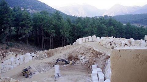 Danıştay'dan Finike'deki Mermer Ocağına Ret Kararı