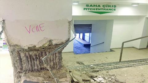 Atatürk Stadı'nda Yıkım Başlıyor