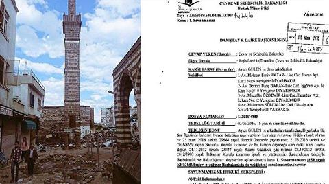 Çevre Bakanlığı'ndan Sur'da Acele Kamulaştırma Savunması