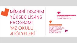 Bilgi Mimari Tasarım YL Programı Yaz Okulu Atölyeleri