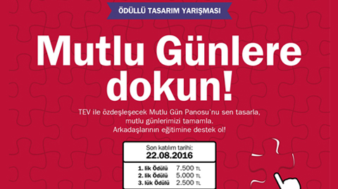 “Mutlu Gün Panosu” Tasarım Yarışması