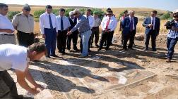 Kırıkkale'de Tarlada Roma Mozaik Kalıntıları Bulundu