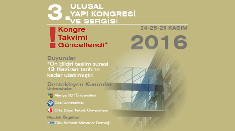 3. Ulusal Yapı Kongresi ve Sergisi