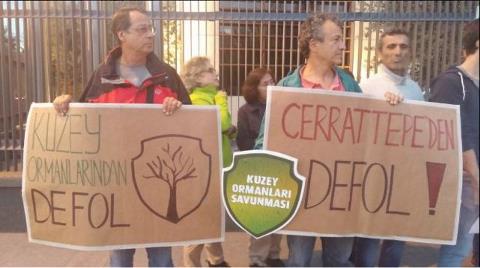 "Kuzey Ormanları'ndan Elini Çek"