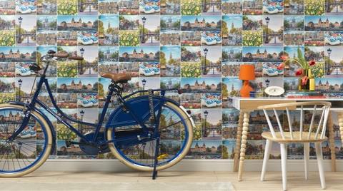Rasch Markasının Tiles & More XIII Duvar Kağıdı Koleksiyonu