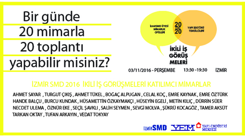 İzmirSMD İkili İş Görüşmeleri 2016