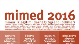 MimED2016 Mimarlık Öğrencileri Proje Ödülleri