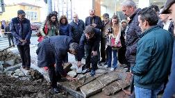 Belediye Kazısında 300 Yıllık Mezar Taşları Çıktı