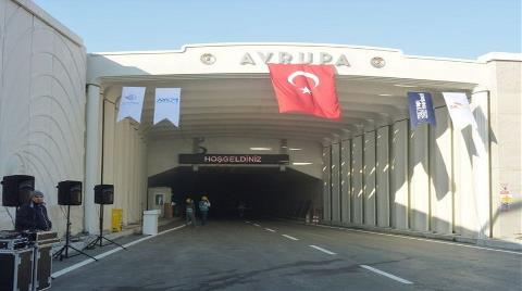 Avrasya Tüneli'nin İçi İşte Böyle Görüntülendi 