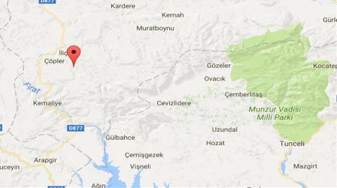 Erzincan'da Altın Madenine Durdurma