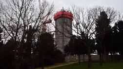 Çamlıca’daki TV Kulesinin İnşaatı Havadan Görüntülendi