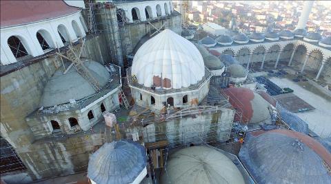 Çamlıca Camisi Havadan Görüntülendi