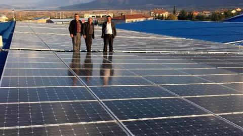 Pazar Yeri Çatısına Güneş Enerjisi Santrali