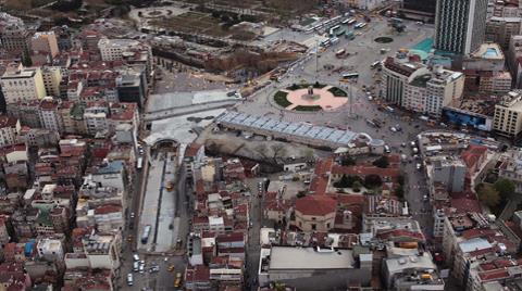 Taksim'de Yollar İki Gün Kapatıldı, Nedeni Açıklanmadı