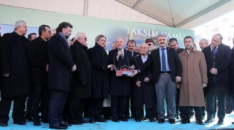 Taksim Camisi'nin Temeli Atıldı!