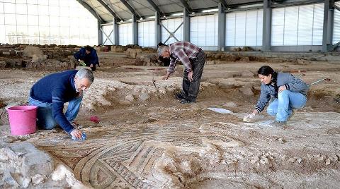 Kilis'teki Bin 600 Yıllık Mozaikler Turizme Kazandırılacak
