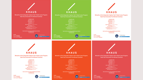 KHAUS / Mimarlık ve Kent Çalışmaları İngilizce Tezli Yüksek Lisans Programı